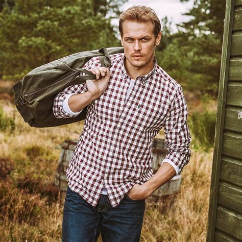 Watch Outlander 's Sam Heughan Model Barbour's New Line